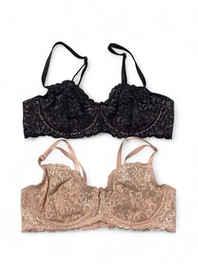 True & Co. Gramercy Lace Balconette Bras